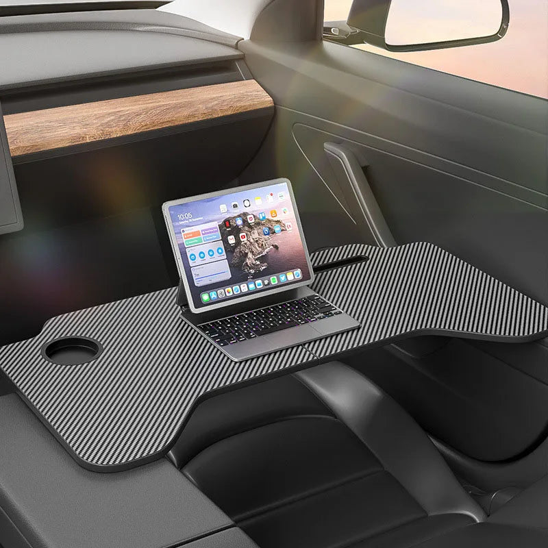 * Car Dining Tray - For Travel, Driver Accessories, Table Tray for Car Back Seat Foldable Food Tray Cup Holder Food Table Car Seat Desk