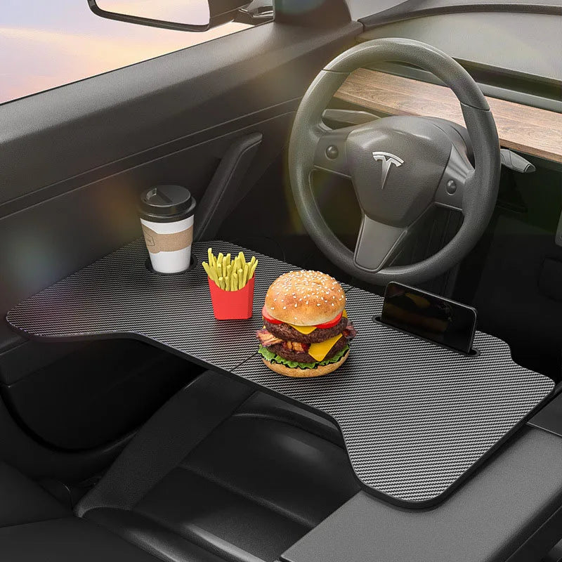 * Car Dining Tray - For Travel, Driver Accessories, Table Tray for Car Back Seat Foldable Food Tray Cup Holder Food Table Car Seat Desk