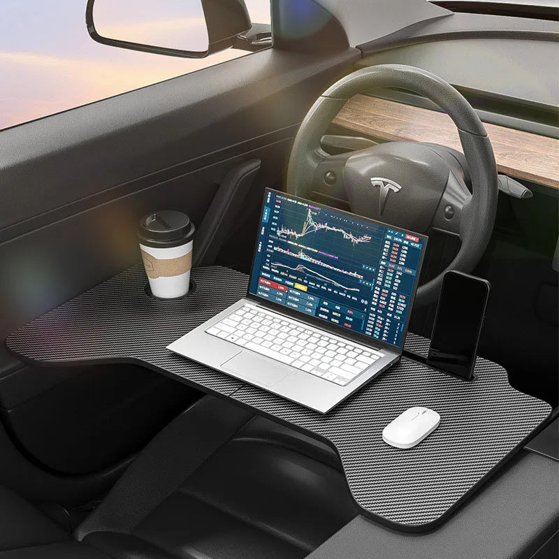 * Car Dining Tray - For Travel, Driver Accessories, Table Tray for Car Back Seat Foldable Food Tray Cup Holder Food Table Car Seat Desk