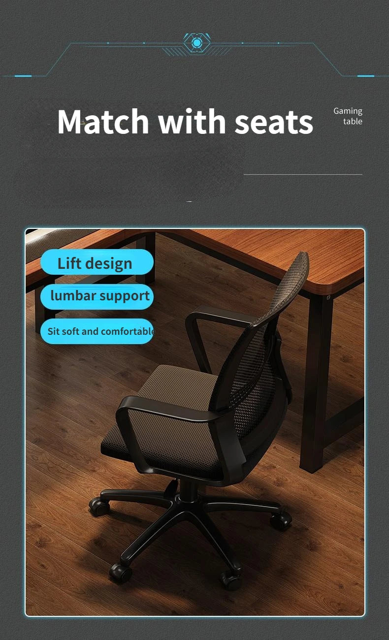 Modern Corner Computer Table - Desk, Home, Double Gaming Desk for Office, Designer L-shaped, Office Computer Desk with Bookshelf Furniture
