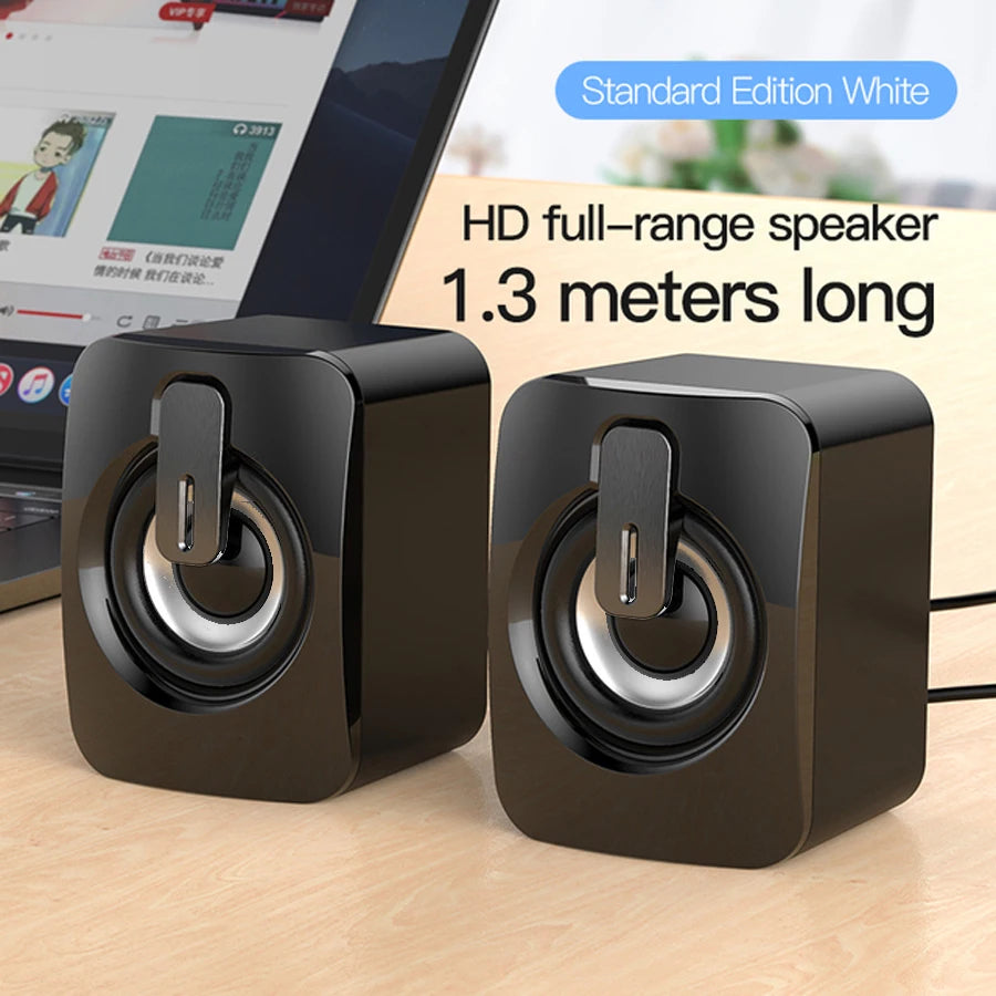 * Computer Speakers - RGB Lighting Option, For PC, Laptop, Desktop, Caixa De Som Sound Box, Music Audio System, Column Acoustics, Amplified Unit