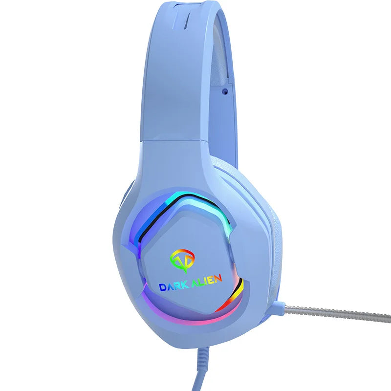 * Gaming Headphones with Microphone - For PC/PS4/PS5, EKSA E1000, 7.1 Surround, RGB Gaming Headset, USB Wired Headphones With Noise Cancelling Microphone