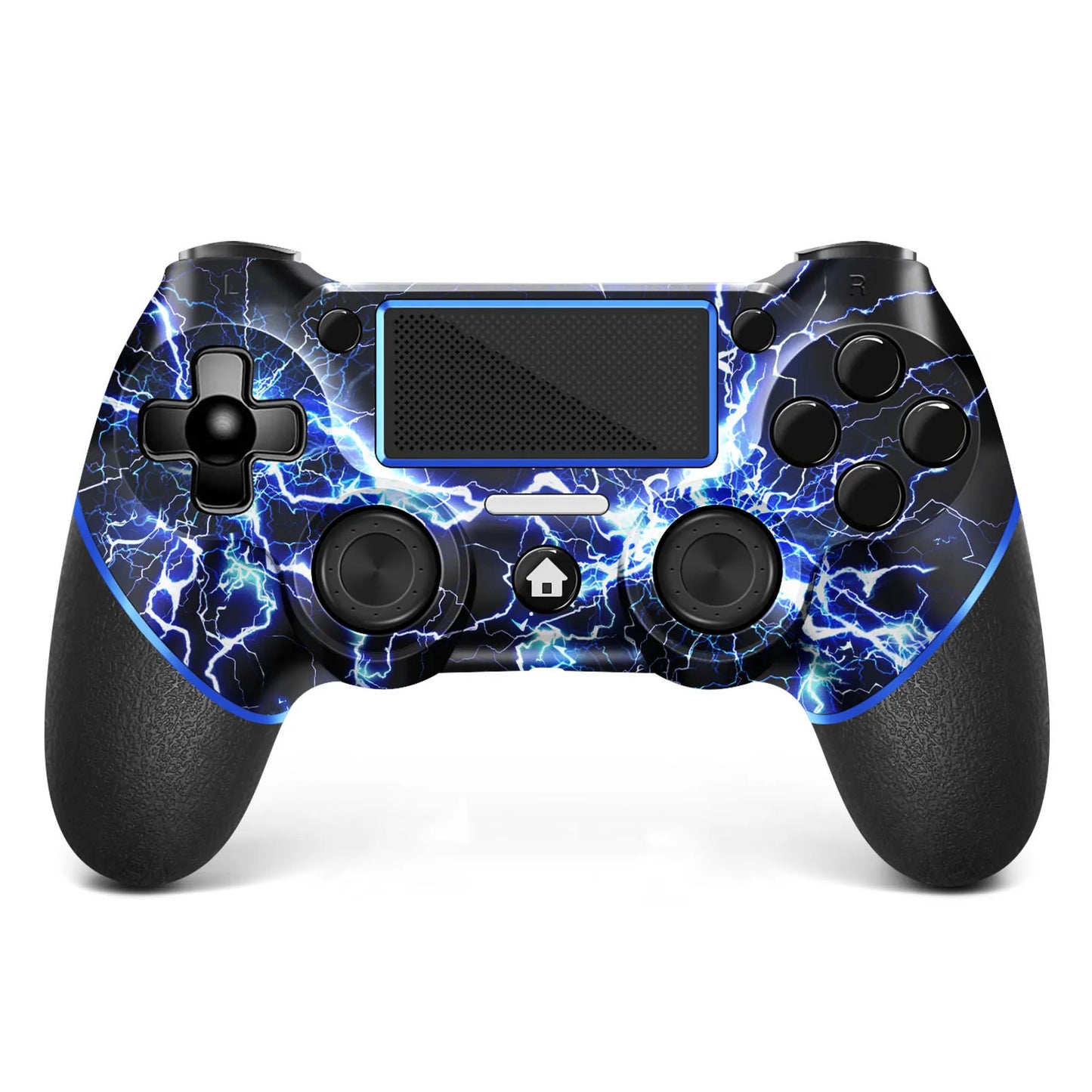 PS4 Wireless Controller - AceGamer Wireless Gamepad for PS4 Controller,with USB C Cable/Double Motors/6-Axis Gyro/3.5mm Audio Jack/Touch Pad Function