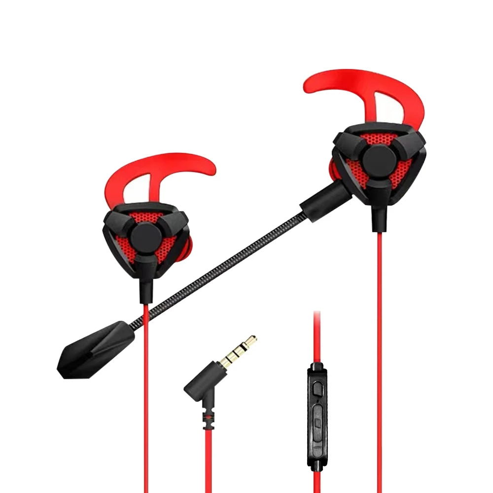 * Headset Gamer Headphones - Wired Earphones, Gaming Earbuds With Mic, PS4, CSGO Casque, Phone, Tablet, Laptop, Universal Gameme
