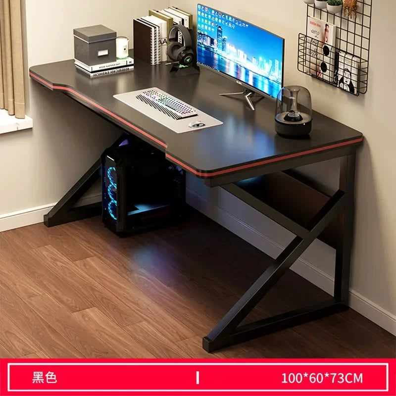 * Computer Gaming Desk - PC Computer Gamer Desk, Ergonomic Workstation, Table for Laptop/Desktop/Computers for Home Offices