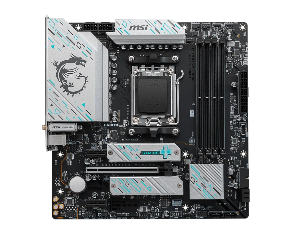 [NEW] MSI B650M GAMING PLUS WIFI - AMD B650 Supports DDR5 7200+MHz (OC) 192GB AMD Ryzen ™ 7000 8000 Series Motherboard Socket AM5