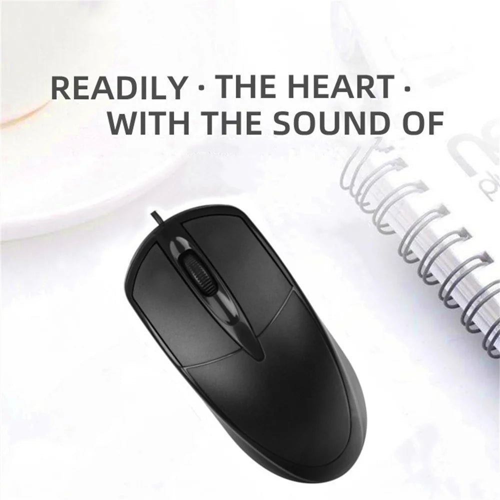 Computer Mouse - Wired USB, Optical Mouse, PC, Laptop, Notebook