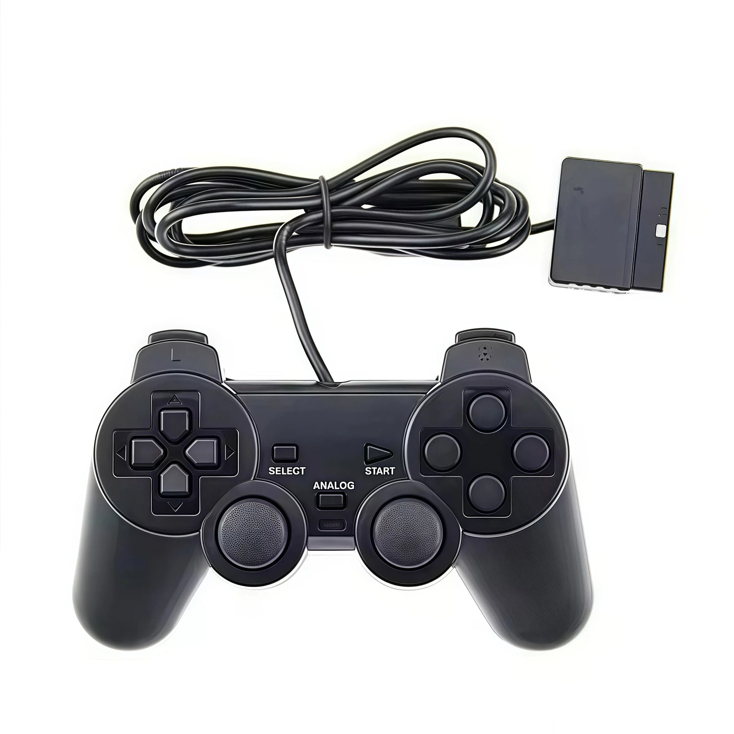 PS2 Controller - Game Handle Wired Analog Gamepad Joystick Joypad for SonyPS2 Console Dual Shock Vibration Joypad Wired Controller