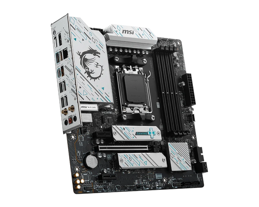 [NEW] MSI B650M GAMING PLUS WIFI - AMD B650 Supports DDR5 7200+MHz (OC) 192GB AMD Ryzen ™ 7000 8000 Series Motherboard Socket AM5