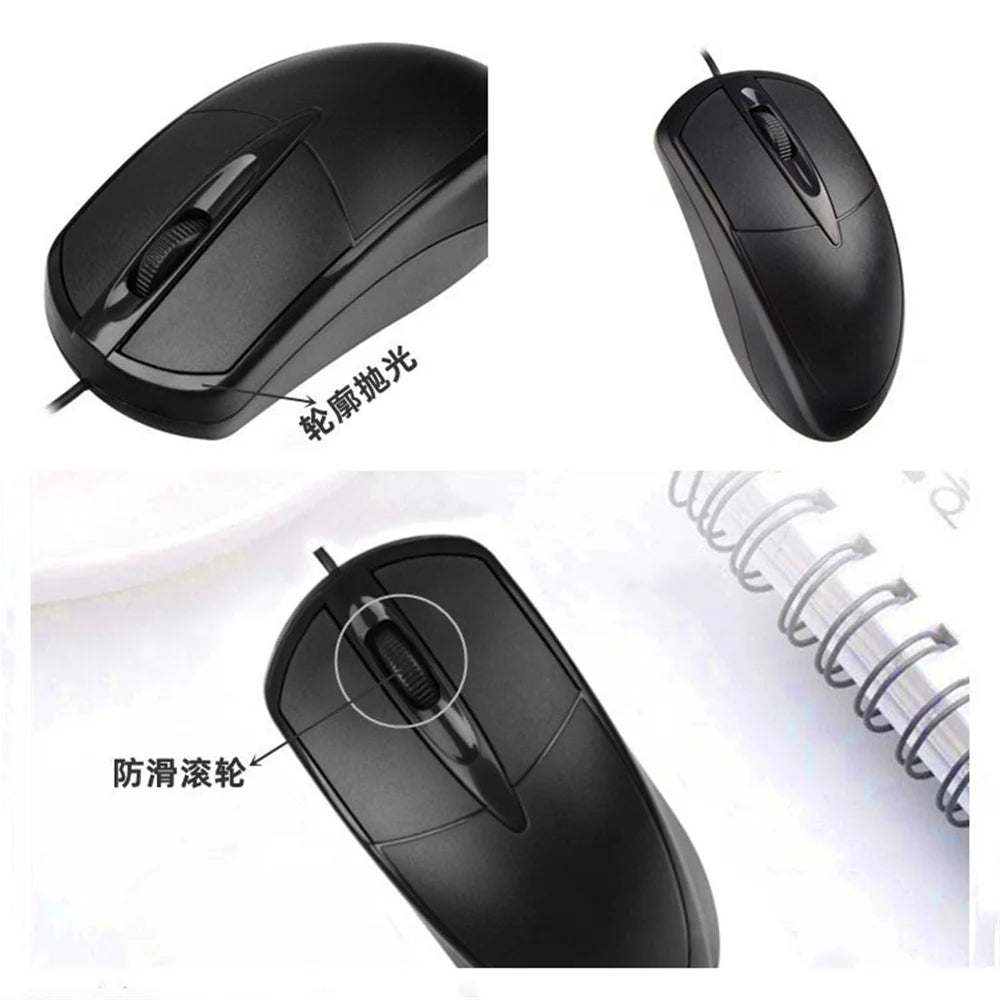 Computer Mouse - Wired USB, Optical Mouse, PC, Laptop, Notebook