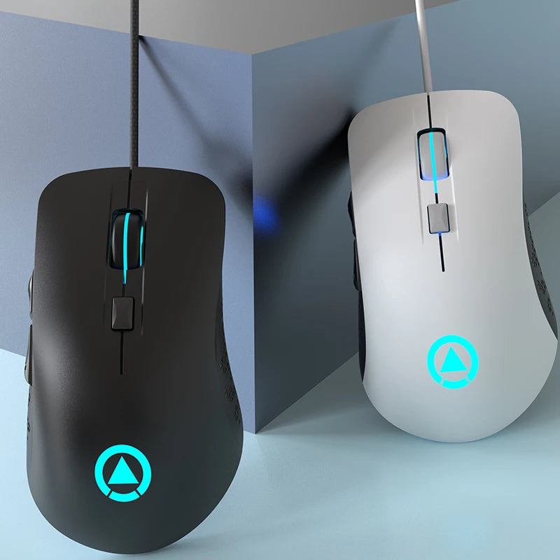 Gaming Computer Mouse #2 - Ergonomic, Wired, for Office, Laptop, Desktop, PC, eSports, Comfortable, Versatile