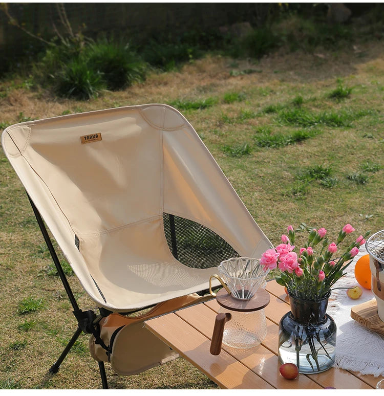 * Foldable Chair - Camping Chairs Set, Lightweight Folding Chair, Ultralight  Backpacking, Moon Chairs for Garden, Picnic, Beach, Fishing