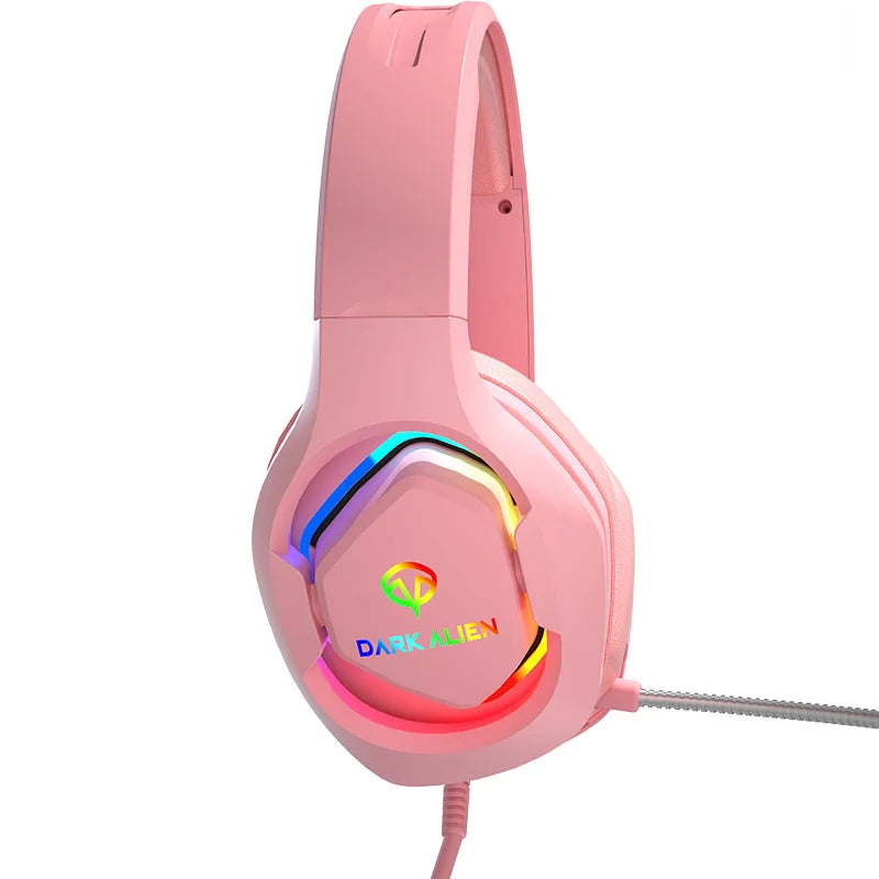 * Gaming Headphones with Microphone - For PC/PS4/PS5, EKSA E1000, 7.1 Surround, RGB Gaming Headset, USB Wired Headphones With Noise Cancelling Microphone