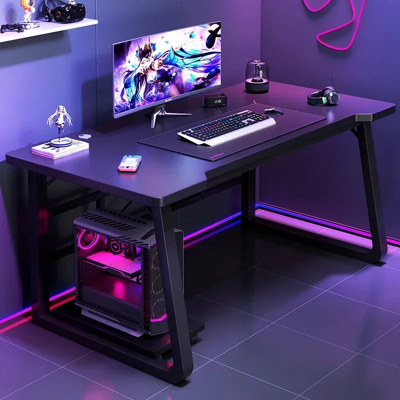* Computer Gaming Desk - PC Computer Gamer Desk, Ergonomic Workstation, Table for Laptop/Desktop/Computers for Home Offices