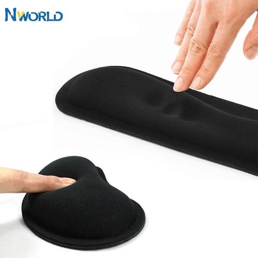 * Gaming Mouse Pad - Comfort 3D Wrist Rest, Silica Gel, Hand Pillow, Memory Cotton Foam, Ergonomic Mousepad For Gamer PC Gaming