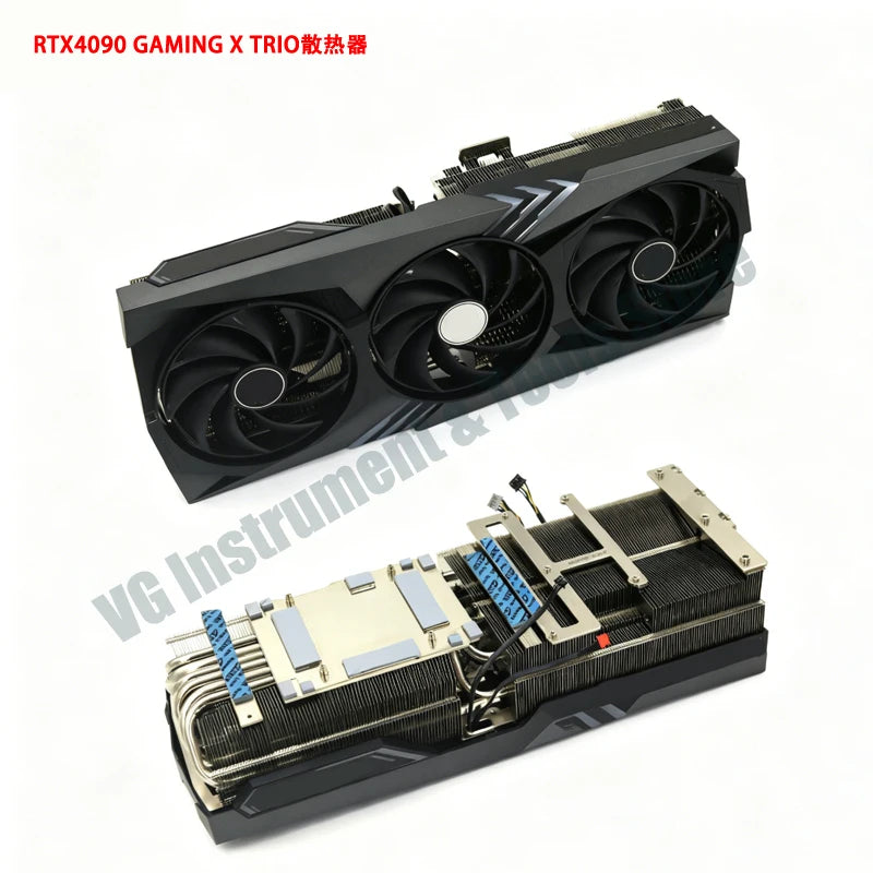 * [NEW] RTX 4090, RTX 4080, and RTX 4080 SUPER Graphics Cards - For MSI GeForce, For Gaming, For High Quality Resolution, SUPER X TRIO Video Card, Heatsink, New Original RTX4080 RTX4090 Graphics Card Heat Sink