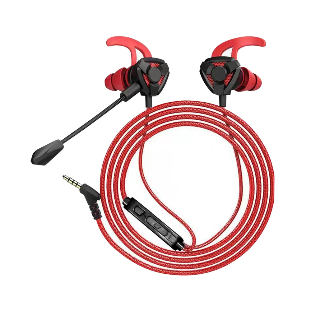 * Headset Gamer Headphones - Wired Earphones, Gaming Earbuds With Mic, PS4, CSGO Casque, Phone, Tablet, Laptop, Universal Gameme