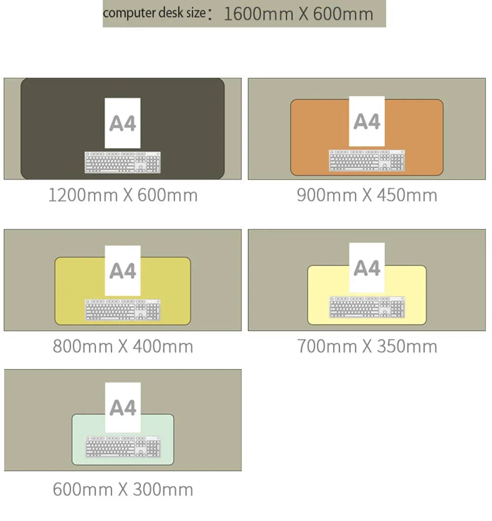 Gaming Mouse Pad(s) #0 - 100 Variants, 5 Different Sizes, 20 Different Styles, Large Gamer Keyboard Pad, Computer Table Surface For Accessories