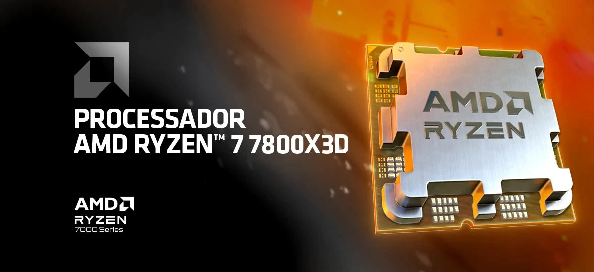 [NEW] AMD Ryzen 7 7800X3D - 8-Core, 16-Thread, L3=96M, 4.2GHz, 5NM Socket, AM5 120W, DDR5, R7 7800X3D Gaming Processor No Cooler