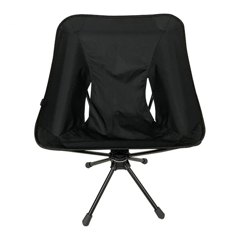 * Folding Chairs - Lightweight Rotatable Swivel Chair for Gaming, Camping, Beach, Fishing, Chairs with Carry Bag for Picnic Hiking