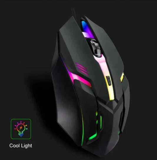 Gaming Computer Mouse #1 - Latest, High-quality, Ergonomic, Desktop, Laptop, 4-button, USB, RGB Backlit