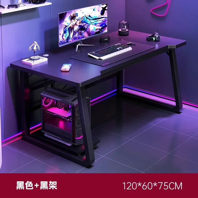 * Computer Gaming Desk - PC Computer Gamer Desk, Ergonomic Workstation, Table for Laptop/Desktop/Computers for Home Offices