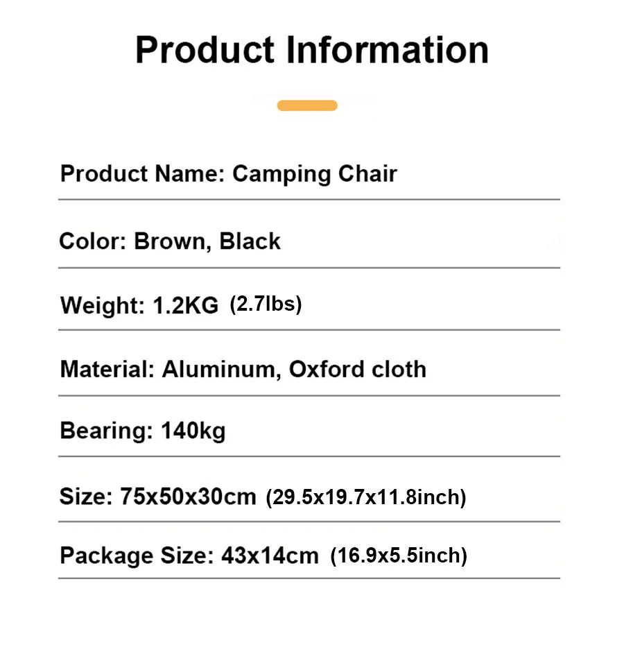 * Folding Chairs - Lightweight Rotatable Swivel Chair for Gaming, Camping, Beach, Fishing, Chairs with Carry Bag for Picnic Hiking